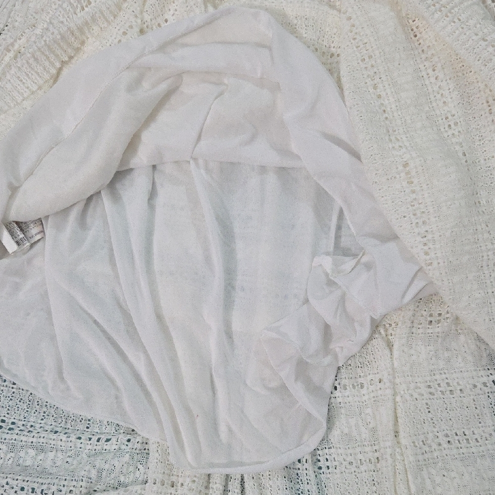 ZARA, Oyster White Sleeveless Dress - Picture 9 of 11